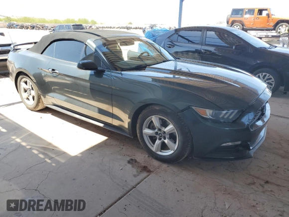2016 Ford Mustang V6 with VIN 1FATP8EM2G5328686, listed as a Copart auction lot 57043205 with 86,741 mi miles and Salvage title. Bid and sale history available at DreamBid. Image 4.