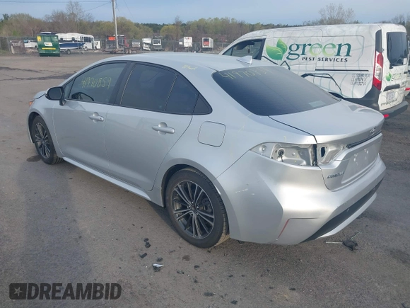 2021 Toyota Corolla LE with VIN 5YFEPMAE6MP247909, listed as a IAAI auction lot 41970859 with 110,782 mi miles and . Bid and sale history available at DreamBid. Image 3.
