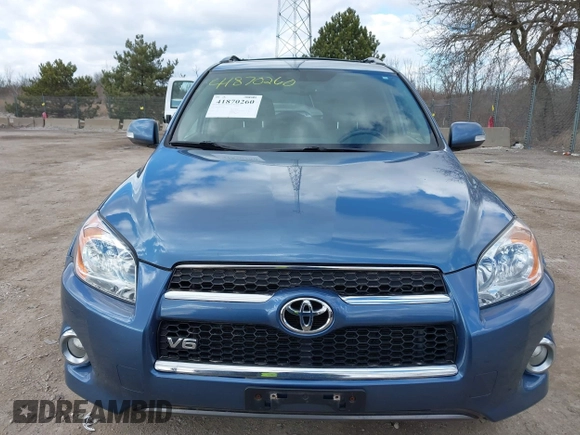 2011 Toyota RAV4 Ltd with VIN 2T3DK4DVXBW059371, listed as a IAAI auction lot 41870260 with 180,098 mi miles. Bid and sale history available at carsss.com. Image 12.