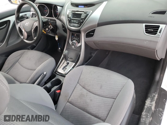 2013 Hyundai Elantra Coupe GS with VIN KMHDH6AE3DU016131, listed as a Copart auction lot 74625614 with 75,332 mi miles and Non Repairable. Bid and sale history available at carsss.com. Image 8.