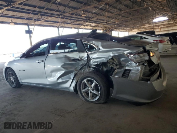 2016 Chevrolet Malibu LS с VIN 1G1ZB5ST2GF307515, выставлен на аукционе Copart как лот 44183185 с пробегом 61 146 миль миль и Списание • Salvage title. История ставок и продаж доступна на DreamBid. Изображение 2.