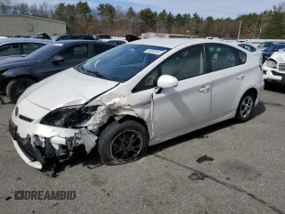 2013 Toyota Prius One with VIN JTDKN3DU1D5550647, listed as a Copart auction lot 49250345 with 129,714 mi miles and Salvage Title. Bid and sale history available at carsss.com. Image 1.