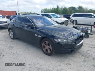 2017 Jaguar XE 25t with VIN SAJAR4BG9HA973543, listed as a IAAI auction lot 41958126 with 171,206 mi miles and . Bid and sale history available at DreamBid. Image 1.