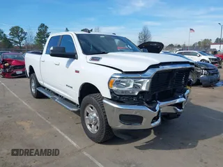 2021 Ram 2500 Big Horn with VIN 3C6UR5DJ8MG552586, listed as a IAAI auction lot 41826654 with 82,847 mi miles and . Bid and sale history available at DreamBid. Image 1.