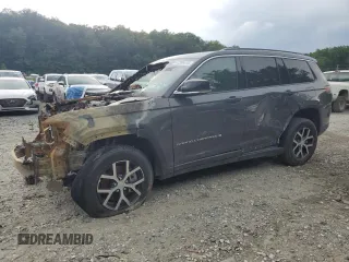 2024 Jeep Grand Cherokee Limited with VIN 1C4RJKBG1R8602639, listed as a Copart auction lot 47389415 with 11,951 mi miles and Salvage title. Bid and sale history available at DreamBid. Image 1.