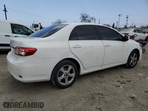 2012 Toyota Corolla L with VIN 5YFBU4EE0CP027816, listed as a Copart auction lot 51154085 with 157,357 mi miles and Salvage Title. Bid and sale history available at carsss.com. Image 3.