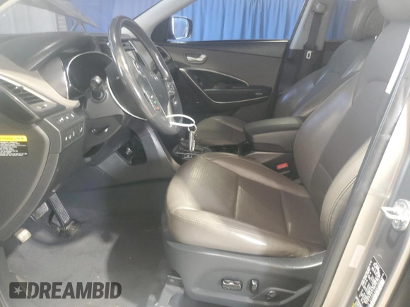 2014 Hyundai Santa Fe with VIN 5XYZUDLB4EG135032, listed as a Copart auction lot 60631295 with 126,704 mi miles and Clean title. Bid and sale history available at DreamBid. Image 7.
