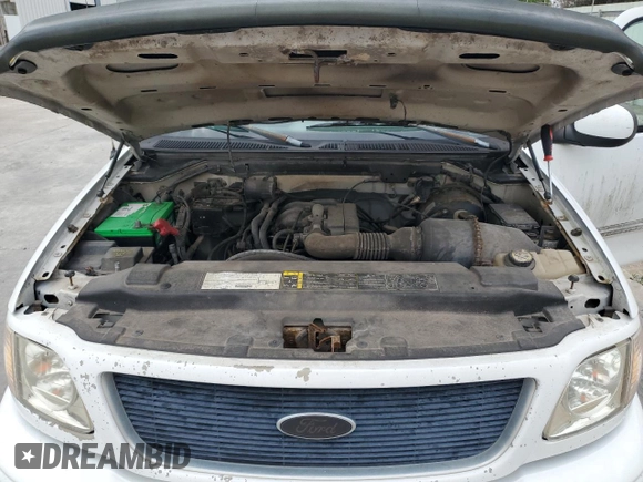 2003 Ford F-150 XL with VIN 2FTRX17273CA66963, listed as a Copart auction lot 55400945 with 244,942 mi miles and Clean title. Bid and sale history available at DreamBid. Image 11.