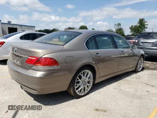 2006 BMW 7 Series 750Li with VIN WBAHN83566DT29200, listed as a Copart auction lot 69938814 with 197,367 mi miles and Clean Title. Bid and sale history available at carsss.com. Image 3.
