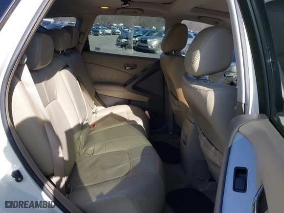 2009 Nissan Murano SL with VIN JN8AZ18W39W205559, listed as a IAAI auction lot 41688532 with 119,208 mi miles. Bid and sale history available at carsss.com. Image 8.