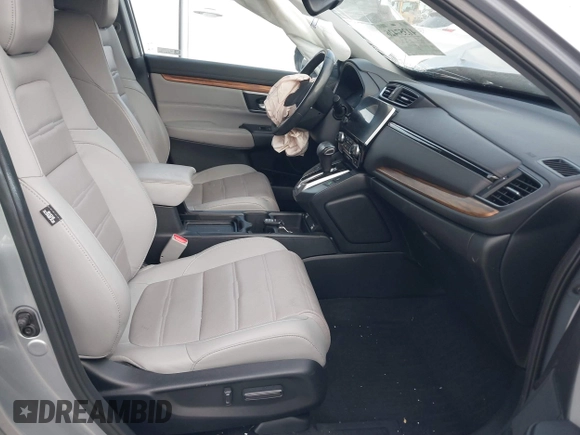 2020 Honda CR-V EX-L with VIN 5J6RW1H81LA008929, listed as a IAAI auction lot 41357426 with 42,322 mi miles and . Bid and sale history available at DreamBid. Image 5.