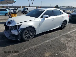 2015 Lexus IS 250 z VIN JTHBF1D20F5080046, wystawiony jako Copart lot #65022935 z przebiegiem 119 320 mil mil oraz Szkoda całkowita • Salvage title. Historia ofert i sprzedaży dostępna na DreamBid. Obrazek 1.