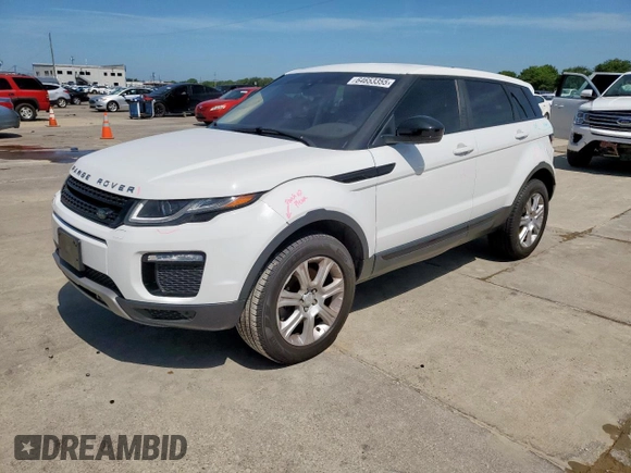 2016 Land Rover Range Rover Evoque SE with VIN SALVP2BG6GH083848, listed as a Copart auction lot 64653355 with 85,522 mi miles and Salvage title. Bid and sale history available at DreamBid. Image 1.
