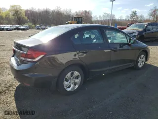 2014 Honda Civic Sedan LX with VIN 2HGFB2F51EH554736, listed as a Copart auction lot 54379215 with 166,288 mi miles and Clean Title. Bid and sale history available at carsss.com. Image 3.
