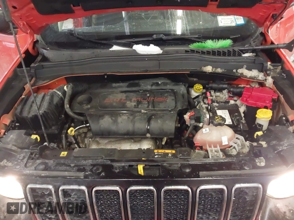 2019 Jeep Renegade Sport with VIN ZACNJBAB0KPK37256, listed as a IAAI auction lot 41629710 with 47,540 mi miles and . Bid and sale history available at DreamBid. Image 10.