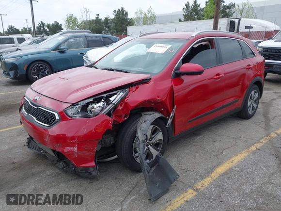 2018 Kia Niro LX with VIN KNDCB3LC7J5140579, listed as a IAAI auction lot 41895014 with 17,683 mi miles. Bid and sale history available at carsss.com. Image 22.