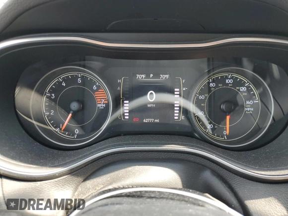 2021 Jeep Cherokee Latitude Plus with VIN 1C4PJMLB0MD202366, listed as a Copart auction lot 59798985 with 62,777 mi miles and Salvage title. Bid and sale history available at DreamBid. Image 9.