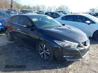 2017 Nissan Maxima SV with VIN 1N4AA6AP7HC438109, listed as a IAAI auction lot 41440985 with 76,153 mi miles. Bid and sale history available at carsss.com. Image 1.