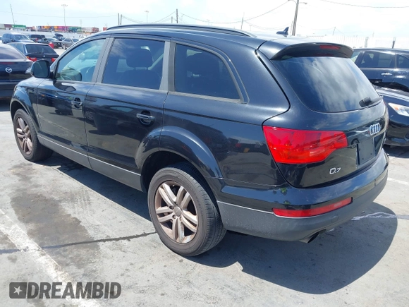 2008 Audi Q7 3.6L with VIN WA1AY74L28D045529, listed as a IAAI auction lot 42109500 with 211,333 mi miles. Bid and sale history available at carsss.com. Image 3.
