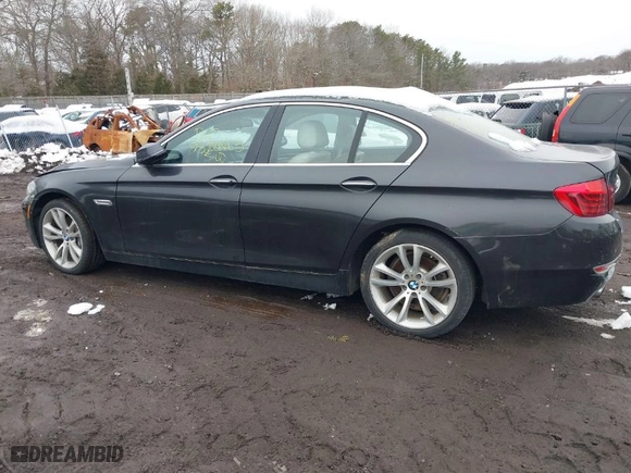 2015 BMW 5 Series 535i xDrive with VIN WBA5B3C58FD540350, listed as a IAAI auction lot 41551064 with 999,999 mi miles. Bid and sale history available at carsss.com. Image 13.