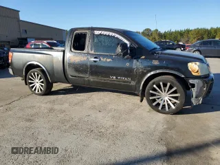 2006 Nissan Titan SE with VIN 1N6BA06A56N563608, listed as a Copart auction lot 88769975 with Not Provided miles and Salvage Title. Bid and sale history available at DreamBid. Image 4.