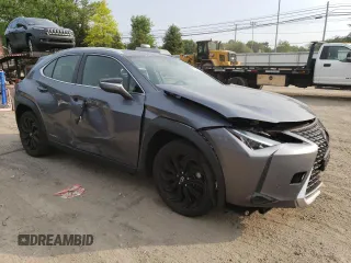 2021 Lexus UX 250h z VIN JTHP9JBH1M2046894, wystawiony jako Copart lot #58231625 z przebiegiem 22 248 mil mil oraz Szkoda całkowita • Salvage title. Historia ofert i sprzedaży dostępna na DreamBid. Obrazek 4.