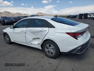 2024 Hyundai Elantra SE with VIN KMHLL4DG0RU640147, listed as a Copart auction lot 60295455 with 34,153 mi miles and Salvage title. Bid and sale history available at DreamBid. Image 2.