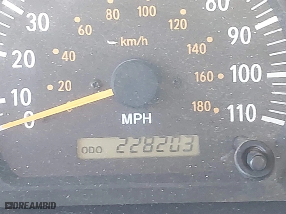 2004 Toyota Tundra SR5 with VIN 5TBRT34114S448987, listed as a IAAI auction lot 41763720 with 228,203 mi miles. Bid and sale history available at carsss.com. Image 16.