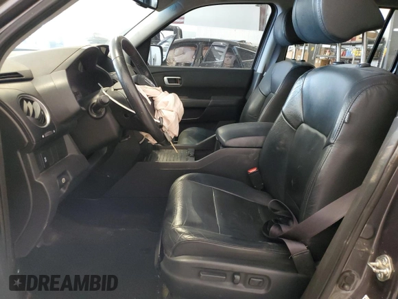 2015 Honda Pilot EX-L with VIN 5FNYF4H50FB044387, listed as a Copart auction lot 53312715 with 114,482 mi miles and Salvage Title. Bid and sale history available at carsss.com. Image 7.