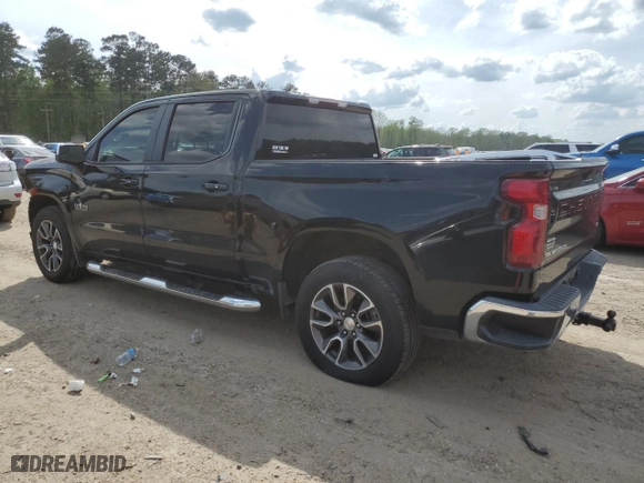 2019 Chevrolet Silverado 1500 LT with VIN 3GCPWCED3KG160866, listed as a Copart auction lot 50388355 with 150,419 mi miles and Salvage Title. Bid and sale history available at carsss.com. Image 2.