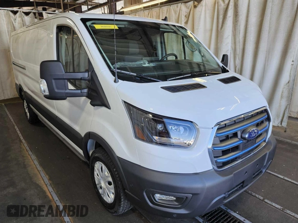 2025 Ford Transit with VIN 1FTBW1YM6SKA12973, listed as a IAAI auction lot 42756120 with 30 mi miles and . Bid and sale history available at DreamBid. Image 12.