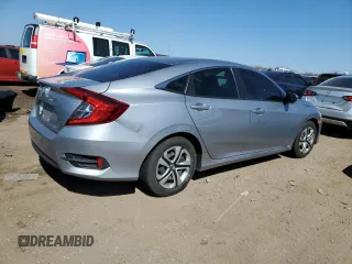 2016 Honda Civic Sedan LX with VIN 2HGFC2F56GH558281, listed as a Copart auction lot 52154715 with 70,092 mi miles and Salvage Title. Bid and sale history available at carsss.com. Image 3.