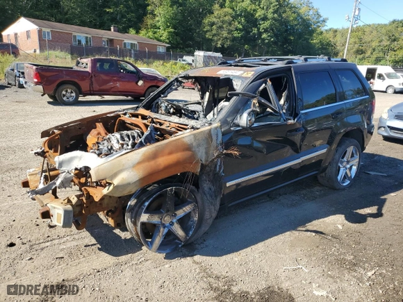 2006 Jeep Grand Cherokee Overland with VIN 1J8HR68286C356259, listed as a Copart auction lot 74461484 with 0 mi miles and Salvage Title. Bid and sale history available at carsss.com. Image 1.