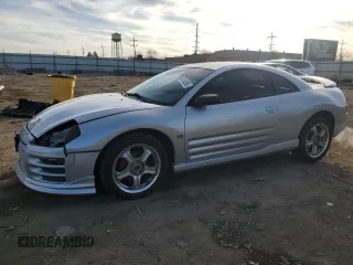 2001 Mitsubishi Eclipse with VIN 4A3AC54H71E185335, listed as a Copart auction lot 44184055 with 93,798 mi miles and Salvage Title. Bid and sale history available at DreamBid. Image 1.