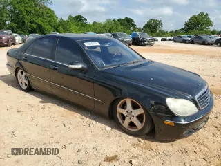 2004 Mercedes-Benz S 320/430/500 with VIN WDBNG75J84A427016, listed as a Copart auction lot 55009715 with Not Provided miles and Clean Title. Bid and sale history available at carsss.com. Image 4.