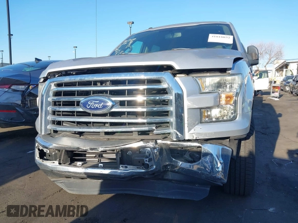 2016 Ford F-150 XL with VIN 1FTEW1CP7GKE46163, listed as a IAAI auction lot 41818032 with 52,115 mi miles and . Bid and sale history available at carsss.com. Image 6.