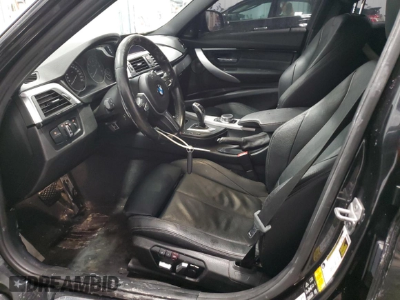 2017 BMW 3 Series 340i xDrive with VIN WBA8B7C30HA189991, listed as a Copart auction lot 45482395 with 143,720 mi miles and Salvage Title. Bid and sale history available at carsss.com. Image 7.