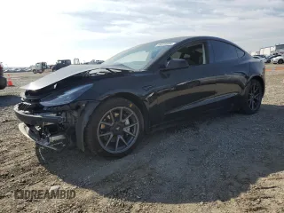 2023 Tesla Model 3 with VIN 5YJ3E1EA6PF503789, listed as a Copart auction lot 88225605 with 55,885 mi miles and Salvage Title. Bid and sale history available at carsss.com. Image 1.