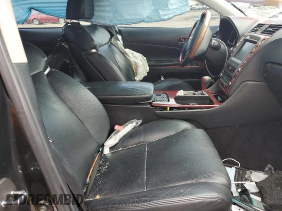 2009 Lexus GS 350 with VIN JTHCE96S590023491, listed as a Copart auction lot 53118475 with 0 mi miles and Salvage Title. Bid and sale history available at carsss.com. Image 7.