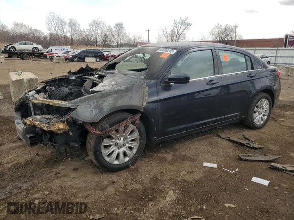 2012 Chrysler 200 LX with VIN 1C3CCBAB6CN320662, listed as a Copart auction lot 50880225 with 0 mi miles and Salvage Title. Bid and sale history available at carsss.com. Image 1.