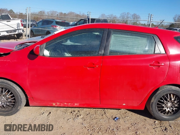2009 Toyota Matrix with VIN 2T1KU40E29C175918, listed as a IAAI auction lot 41693932 with 110,609 mi miles and . Bid and sale history available at DreamBid. Image 14.