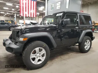 2022 Jeep Wrangler Willys Sport z VIN 1C4GJXAG0NW111202, wystawiony jako Copart lot #79994544 z przebiegiem 13 885 mil mil oraz Szkoda całkowita • Salvage title. Historia ofert i sprzedaży dostępna na DreamBid. Obrazek 1.