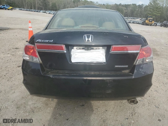 2011 Honda Accord Sdn SE with VIN 1HGCP2F60BA113719, listed as a Copart auction lot 51689655 with 109,444 mi miles and Salvage Title. Bid and sale history available at carsss.com. Image 6.