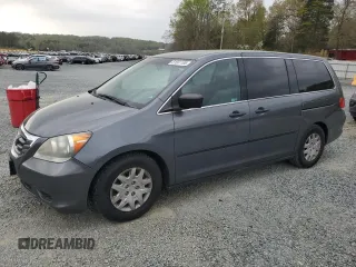 2010 Honda Odyssey LX with VIN 5FNRL3H29AB062697, listed as a Copart auction lot 51581195 with 127,003 mi miles and Salvage Title. Bid and sale history available at carsss.com. Image 1.