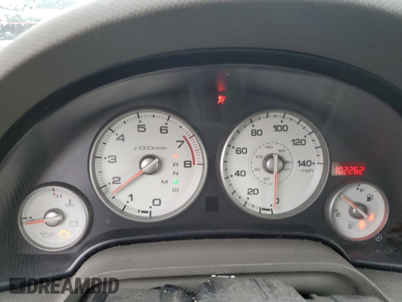 2005 Acura RSX with VIN JH4DC54835S007993, listed as a Copart auction lot 47951165 with 102,262 mi miles and Salvage Title. Bid and sale history available at carsss.com. Image 9.