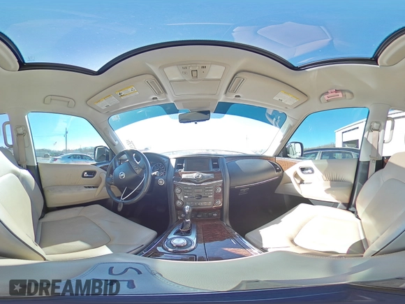 2018 Nissan Armada Platinum with VIN JN8AY2NE1J9731535, listed as a Copart auction lot 88420735 with 116,693 mi miles and Salvage Title. Bid and sale history available at carsss.com. Image 17.