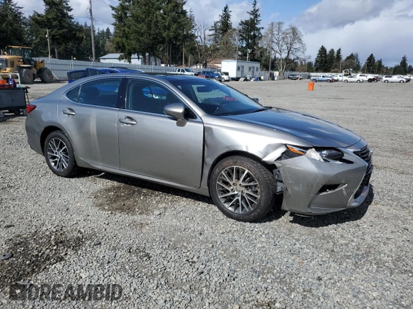 2017 Lexus ES with VIN 58ABK1GG6HU050292, listed as a Copart auction lot 49743895 with 76,025 mi miles and Salvage Title. Bid and sale history available at carsss.com. Image 4.