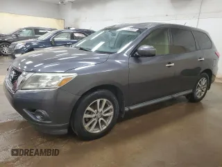 2014 Nissan Pathfinder Platinum with VIN 5N1AR2MN2EC670680, listed as a Copart auction lot 58600635 with 152,919 mi miles and Clean title. Bid and sale history available at DreamBid. Image 1.