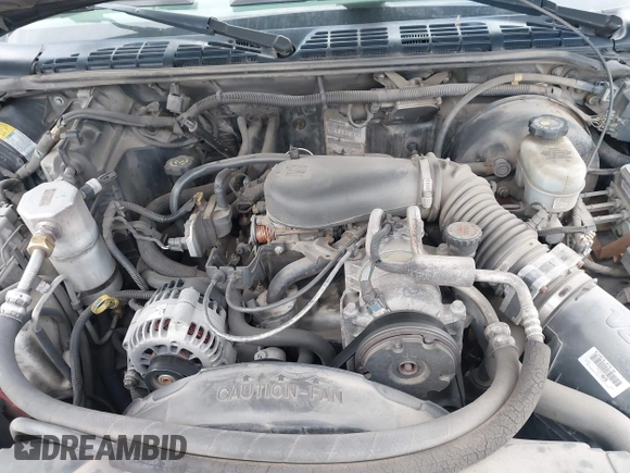 2002 Chevrolet S-10 LS with VIN 1GCCS19W028104982, listed as a IAAI auction lot 42017925 with 114,564 mi miles. Bid and sale history available at carsss.com. Image 10.