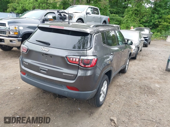 2018 Jeep Compass Sport с VIN 3C4NJDAB3JT230260, выставлен на аукционе IAAI как лот 42352447 с пробегом 118 902 миль миль и . История ставок и продаж доступна на DreamBid. Изображение 4.